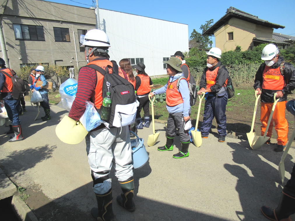 草加市社会福祉協議会の災害ボランティア01